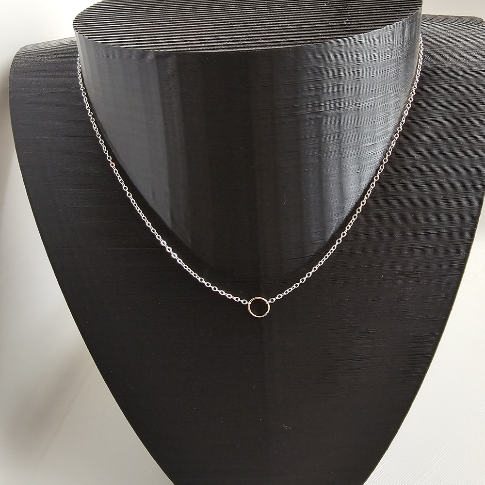 18 Inch Silver Necklace